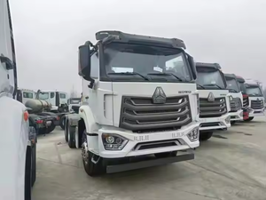 Fabricante Chino usado Howo 6X4 371 375 caballos de fuerza 50t Heavy Duty Trailer Truck Head Tractor Truck con precio de fábrica - Product Image 3