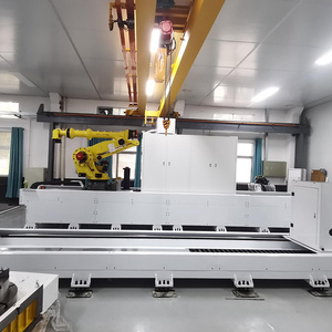 Rail linéaire robotisé à 7 axes de longueur personnalisée - Boîte de vitesses motorisée contrôlée par PLC - Solution non standard pour applications multi-auto de longueur personnalisée - Product Image 5