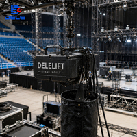Nouvelle treuil électrique de scène 2T BGV D8+ étanche IP66 à double frein avec télécommande pour concerts et arènes