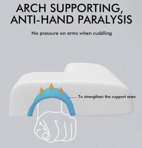 Neck Couples <strong>Pillow</strong> Arched <strong>Cuddle</strong> <strong>Pillow</strong> Wife Husband Arm Rest Anti Pressure Hand Anti Arm Couples <strong>Pillows</strong> for Sleeping - Product Image 3