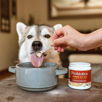Poudre Probiotique pour la Santé Intestinale des Animaux - Citrouille - Chiens et Chats - Soutien Digestif - Équilibre Intestinal - Absorption Rapide - Digestion Sensible