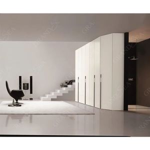 Preiswerter Schrank Schlafzimmermöbel Verkauf Schrank Holz <span class=keywords><strong>4</strong></span>-Türen-Schrank Schrank weißer Schrank Kleiderschrank - Product Image 5