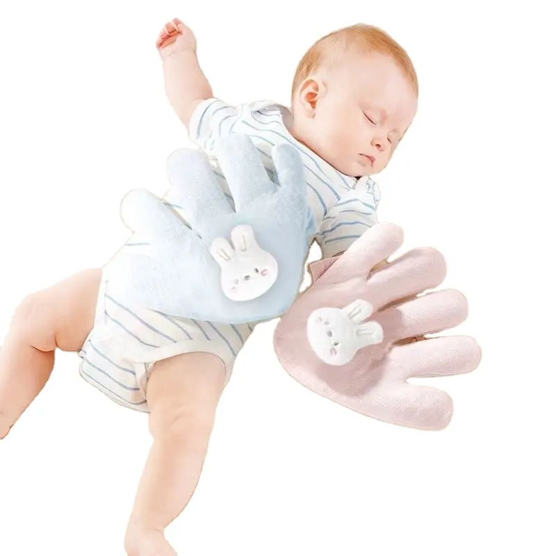 Bebek el yastık Emotion kabartma bebek sakinleştirici yardım bebek gevşeme yenidoğan yorgan bebekler için yatıştırıcı oyuncak uyku desteği
