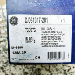 GE <span class=keywords><strong>DILOS</strong></span> 1-125 61317-201 D/061317-201 - Product Image 5