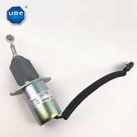 Vanne solénoïde d'arrêt de carburant OEM 3415706 pour moteur diesel 6BT 4BT 6CT 12V/24V DC pour excavatrice