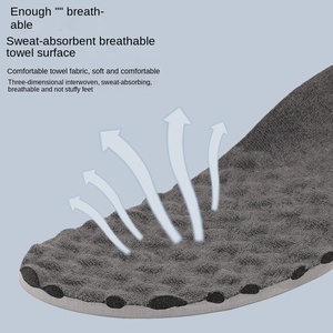 Soletta in EVA con Piastra in Carbonio Anti-Torsione per Badminton, Tessuto Traspirante Assorbente, Alta Elasticità e Assorbimento degli Urti - Product Image 2