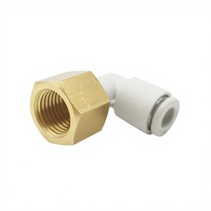 Conector Neumático de Empuje Rápido Serie EBM KQ2LF, Conexión en Codo con Rosca Hembra para Manguera de Aire - Product Image 2