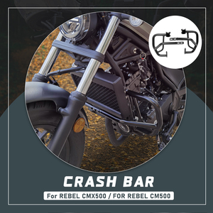 Parachoques de barra de choque de carretera para motocicleta XXUN para <span class=keywords><strong>Honda</strong></span> <span class=keywords><strong>Rebel</strong></span> <span class=keywords><strong>500</strong></span> CMX500 CM500 2017 2018 2019 2020 2021 <span class=keywords><strong>2022</strong></span> 2023 2024 - Product Image 2
