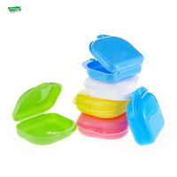 Boîte de rangement pour prothèses dentaires CoralClean, en plastique médical, personnalisable, sans BPA, certifiée CE, couleur personnalisée, pratique et portable