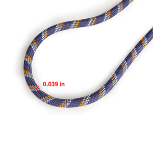 Cuerda redonda para mascotas de algodón trenzado suave Multicolor personalizada duradera para mascotas que caminan diariamente deportes al aire libre entretenimiento - Product Image 1