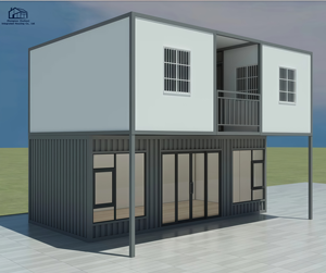 Casa Contenedor Prefabricada de Alta Resistencia ZN, Campamento Modular Portátil, Dormitorio para Personal de Campo Petrolero - Product Image 4