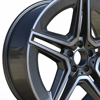 Jantes en alliage d'aluminium pour voitures de tourisme, design étoile, 17, 18, 19, 20, 21, 22 pouces, 5x112, vente chaude pour Mercedes Benz, jantes personnalisées