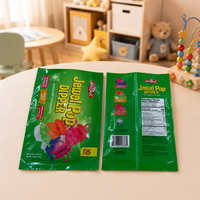 Op maat gemaakte achterzegelbare hitteverzegelde zakjes voor biscuits, snoep, chocolade, popcorn, snacks, gummy's en voedselverpakkingen; Mylar zakjes, aluminiumfolie zakjes.