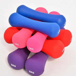 Mancuernas de Acero con Forma de Hueso para Ejercicios Aeróbicos en Casa para Mujeres, Barras de Gimnasio Coloridas de 1-5 kg para Ejercicios de Brazos, Venta al por Mayor - Product Image 4