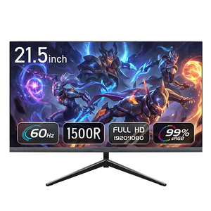 Moniteur de jeu incurvé IPS VA 22, 24, 27 pouces, 100Hz, 165Hz, 180Hz, 1ms, 1K, 2K, 4K, avec haut-parleurs intégrés, pour les joueurs - Meilleures ventes - Product Image 1