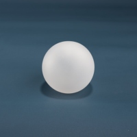 Abat-jour en verre borosilicate mat opale givré blanc moderne et contemporain pour lustre, globe d'éclairage suspendu d'intérieur