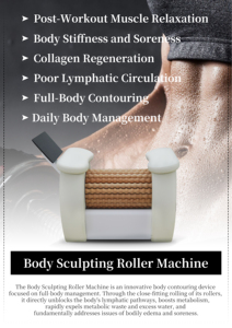 Silla de Masaje con Rodillos para Adelgazar el Cuerpo, Alivia el Dolor Muscular y Proporciona Relajación Corporal Completa - Product Image 5