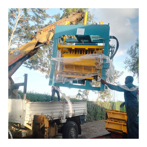 QT4-15自動コンクリートブロックレンガ製造機油圧生産ラインアフリカへの販売価格 - Product Image 5