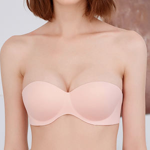 Sujetador de Boda Sexy Invisible, Sólido, Sin Costuras, Tejido, Sin Tirantes, con Efecto Push-Up y Espalda Descubierta para Mujer - Product Image 1