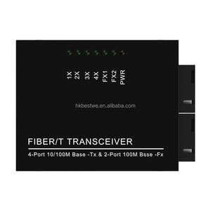 Buen Precio, Conversor de Fibra Óptica Monomodo de 10/100 Mbps y 25 KM, Conversor de Medios de Fibra Ethernet para Red LAN - Product Image 6