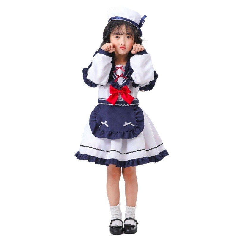 Little Navy Kids Long-Sleeved Style