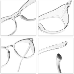Lunettes de sécurité <span class=keywords><strong>Anti</strong></span>-lumière bleue pour femmes, nouvelle mode, bouclier latéral de protection, <span class=keywords><strong>Anti</strong></span>-buée <span class=keywords><strong>Anti</strong></span>-Pollen, <span class=keywords><strong>Anti</strong></span>-lumière bleue - Product Image 3