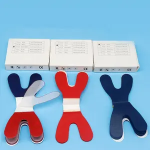 Dental consumables single-sided double-sided thickening blue red oral mark disposable occlusal film Dental occlusal paper