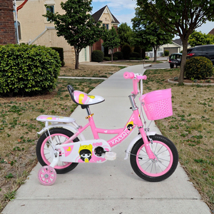 Vélo pour filles de couleur rose, 12'', 14'', 16'' pouces, vélo pour enfants, vélo pour bébé, vélo pour filles de 5, 6, 7, 8, 9, 10 ans - Product Image 2