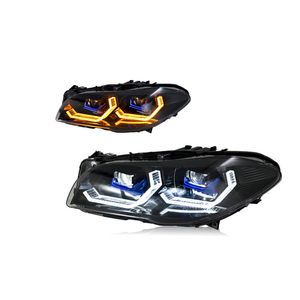 Nuovi Fari LED Auto-y per <span class=keywords><strong>Serie</strong></span> 5 F10/F18 2011-2021 Impermeabili Plug+Play 8000 Lumen 6500K - Product Image 1