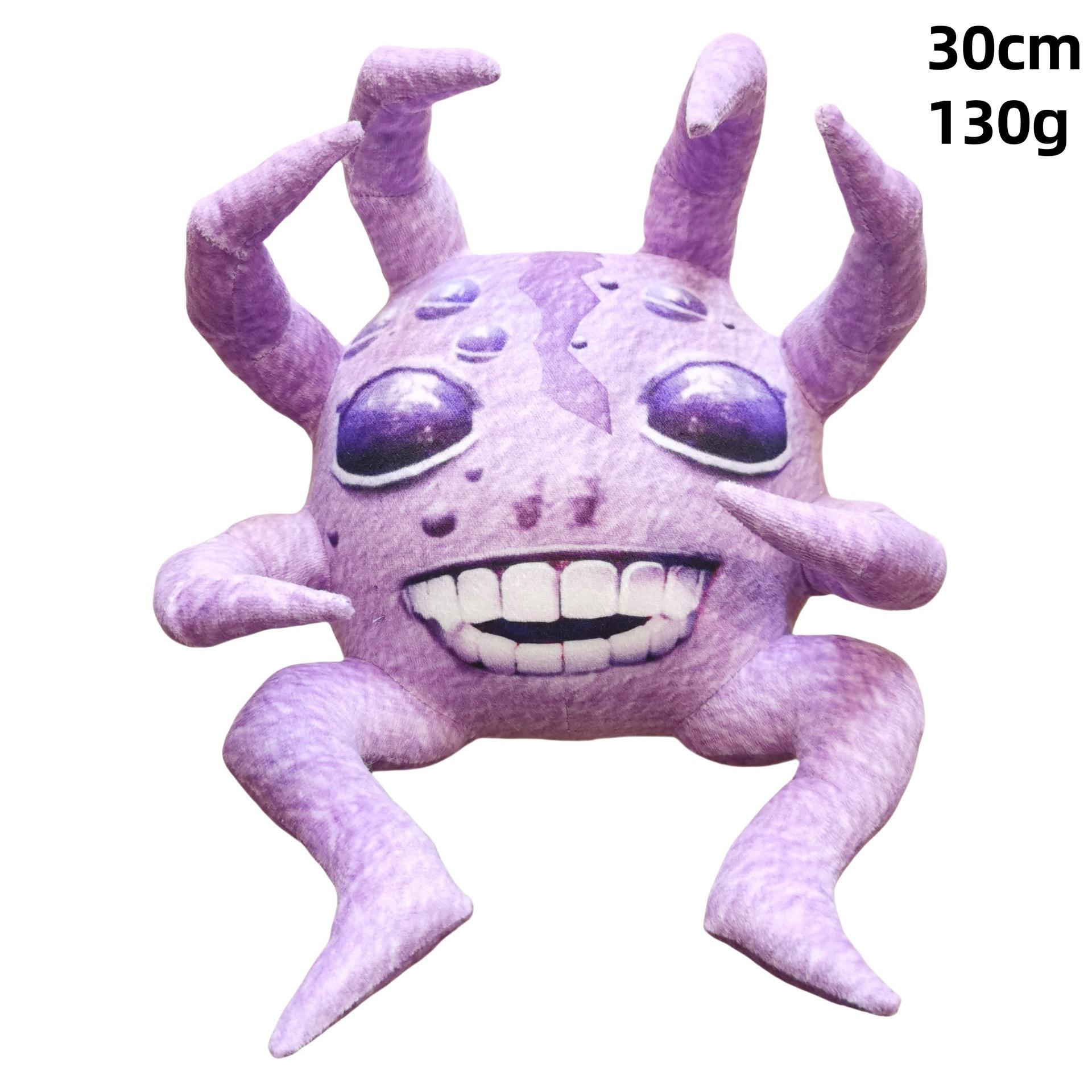 Purple eight hands purple eyes