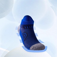 Chaussettes de cheville imperméables à fond rembourré en polaire confortable Chaussettes de sport de course à pied basses