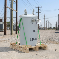 Transformateur monté sur poteau de petite puissance pour la communauté, 5 kVA, 5 kV/230 V, certifié CE, économique, fiable, pleine capacité