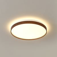 Plafonnier LED moderne, lampe à montage encastré à spectre complet pour salon, bureau, salle de thé, éclairage intérieur de style rétro américain