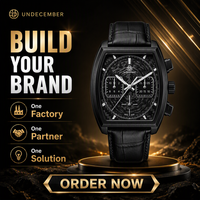 Reloj Deportivo para Hombre con Logotipo Personalizado OEM ODM, Cronógrafo de Cuarzo, Acero Inoxidable, Venta al Por Mayor de Fábrica, MOQ Bajo, Reloj de Pulsera de Cuarzo