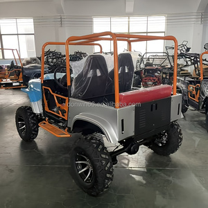 Prix départ usine Chine, design indépendant, haute qualité, vente chaude, mini-jeep Donwin pour la <span class=keywords><strong>plage</strong></span>, pneus en caoutchouc massif, essence/GPL - Product Image 1