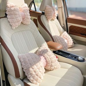 Car Headrest And Lumbar Support U Shape Polyester Cotton Ergonomic For <b>Back</b> Four Seasons Anime Cartoon Seat <b>Cushion</b> Pair - Product Image 1