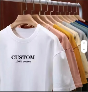Camiseta de hombre de cuello redondo, multicolor, lisa, nueva llegada, personalizable, al por mayor, informal, 100% algodón. - Product Image 3
