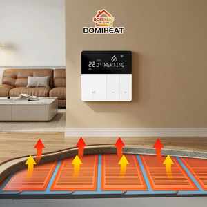 <b>Smart</b> <b>WiFi</b> Thermostat with Touchscreen OLED Display Slider Design App & Voice Control for Home & Universal Use - Product Image 6