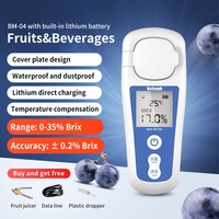 Hidrómetro Digital Automático Personalizado para Vino, Medidor de Brix, Nuevo Refractómetro Digital para Medir el Contenido de Azúcar en Oferta