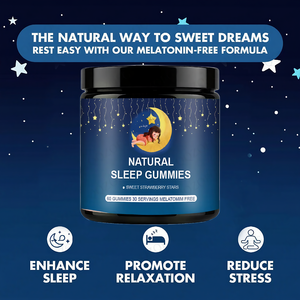 Gummies Sommeil Naturel 5-HTP L-Théanine Magnésium Racine <span class=keywords><strong>de</strong></span> Valériane Sans Gluten Fraise 60 Gummies Complément OEM Mémoire - Product Image 4
