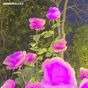 <strong>2026</strong> Momovalley Realistic LED <strong>Rose</strong> Lights Artificial Flowers Handmade Outdoor UV Resistant Park Party Romantic Valentine Day - Product Image 5