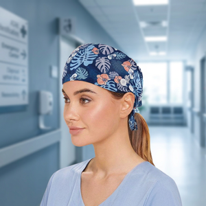 Doctor <b>Scrub</b> <b>Cap</b> for Hospital Use Unisex Jersey Fabric - Product Image 3
