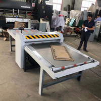 Machine de découpe manuelle pour boîtes à pizza, machine de découpe à plat pour carton ondulé, machines de fabrication de cartons