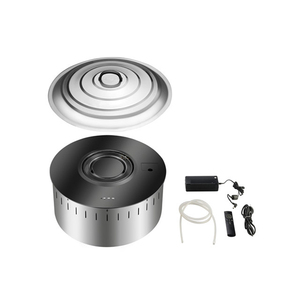 Smart Kamin-<span class=keywords><strong>Chimenea</strong></span> eléctrica <span class=keywords><strong>grande</strong></span> para interiores, bioetanoles automáticos, insertos redondos de etanol, 38cm - Product Image 4