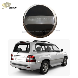 Cubierta de Llanta de Repuesto Estilo Acero Inoxidable MOSUN para LAND <span class=keywords><strong>CRUISER</strong></span> <span class=keywords><strong>FJ</strong></span> para LC100 1998-2003 - Product Image 4