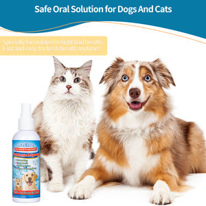 Solución Cutebone Premium para el cuidado dental de mascotas, la mejor manera de eliminar el <span class=keywords><strong>mal</strong></span> <span class=keywords><strong>aliento</strong></span> de <span class=keywords><strong>perro</strong></span> y el <span class=keywords><strong>mal</strong></span> <span class=keywords><strong>aliento</strong></span> de gato, recomendado por el veterinario - Product Image 2