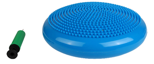Disque <span class=keywords><strong>d</strong></span>'<span class=keywords><strong>équilibre</strong></span> gonflable en caoutchouc, <span class=keywords><strong>coussin</strong></span> de stabilité à picots de massage pour Yoga, Pilates, entraînement du tronc, fitness, exercices à domicile et en salle de sport - Product Image 5