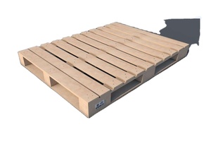 Nhiệm vụ vững chắc lớn đảo ngược Euro tiêu chuẩn Pallet gỗ Stackable và sản xuất để cuối cùng cho xe nâng sử dụng - Product Image 4