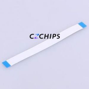 KH-FFC-A1.0-8P-100MM FFC Cable (Flexible Flat Cable) P=1mm Connector 8P 1mm 0.3mm Non-Inverting - Product Image 2