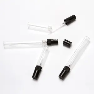 MUB Mini 2ml 3ml 5ml 10ml Empty Refillable Portable Glass Spray Bottles with Plastic Spray Top Pocket Spray Glass Perfume Bottle